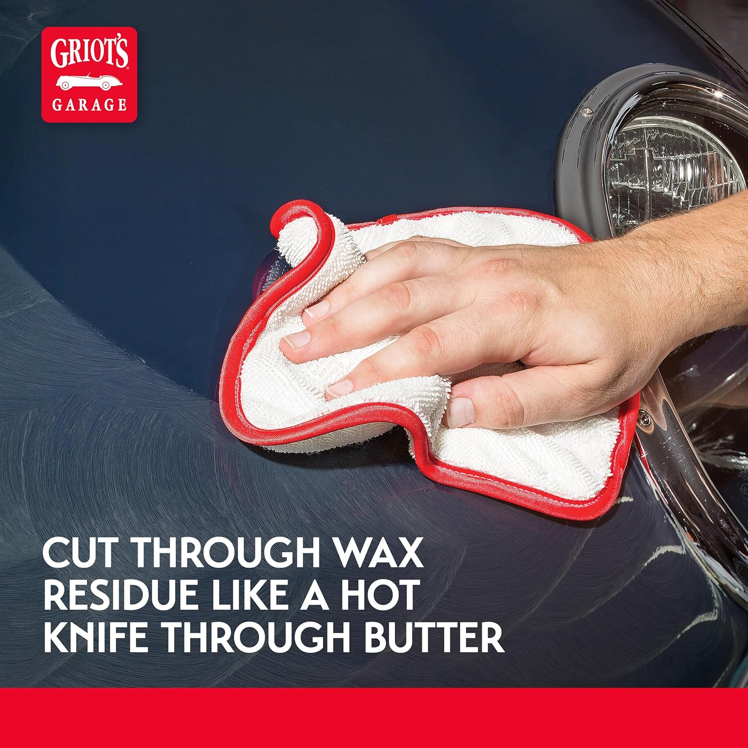 Griot'S Garage 55525 PFM Dual Weave Wax Removal Towels (Set of 4)