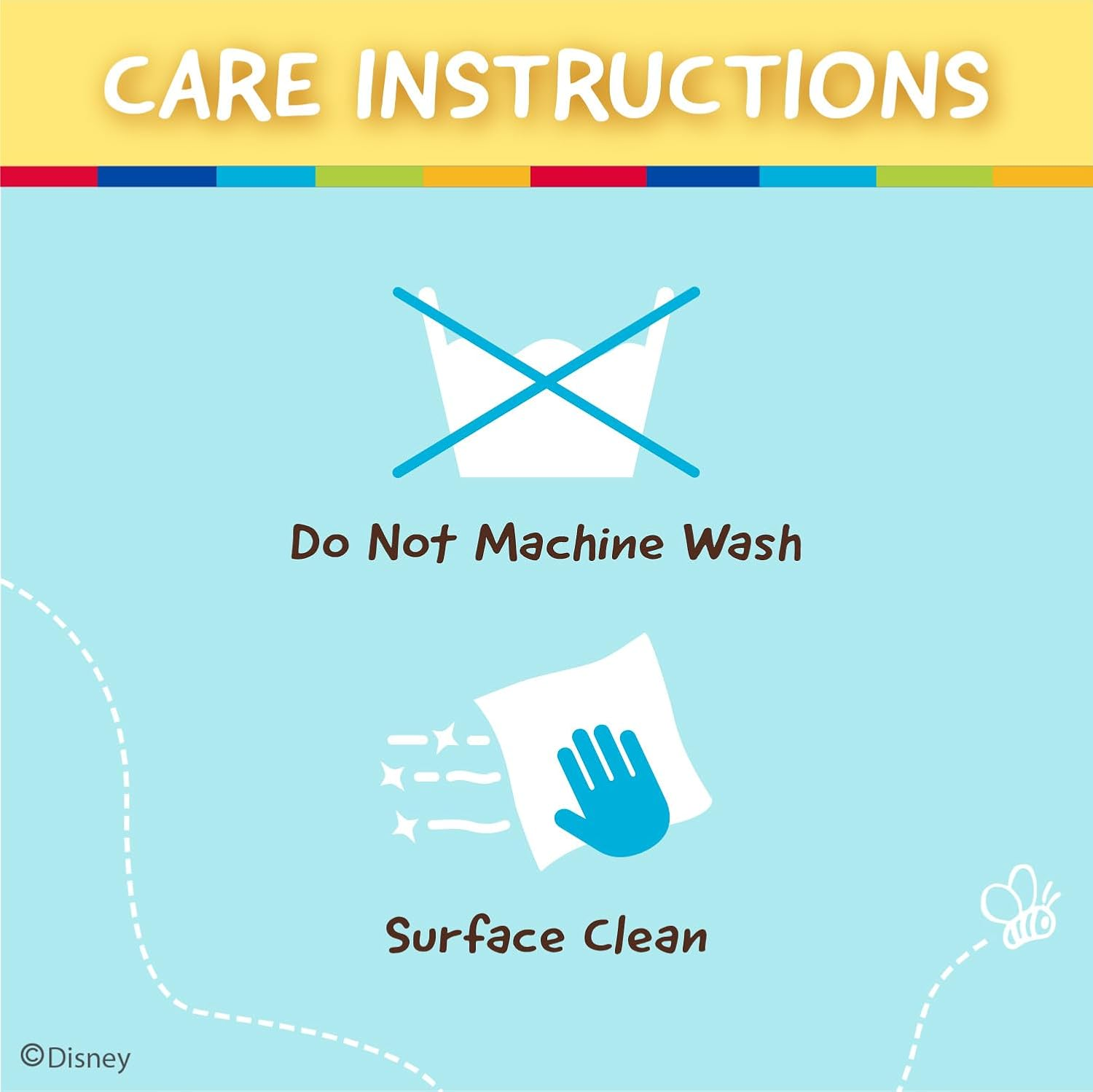 Winnie the Pooh Blanky Teether Toy image number 3