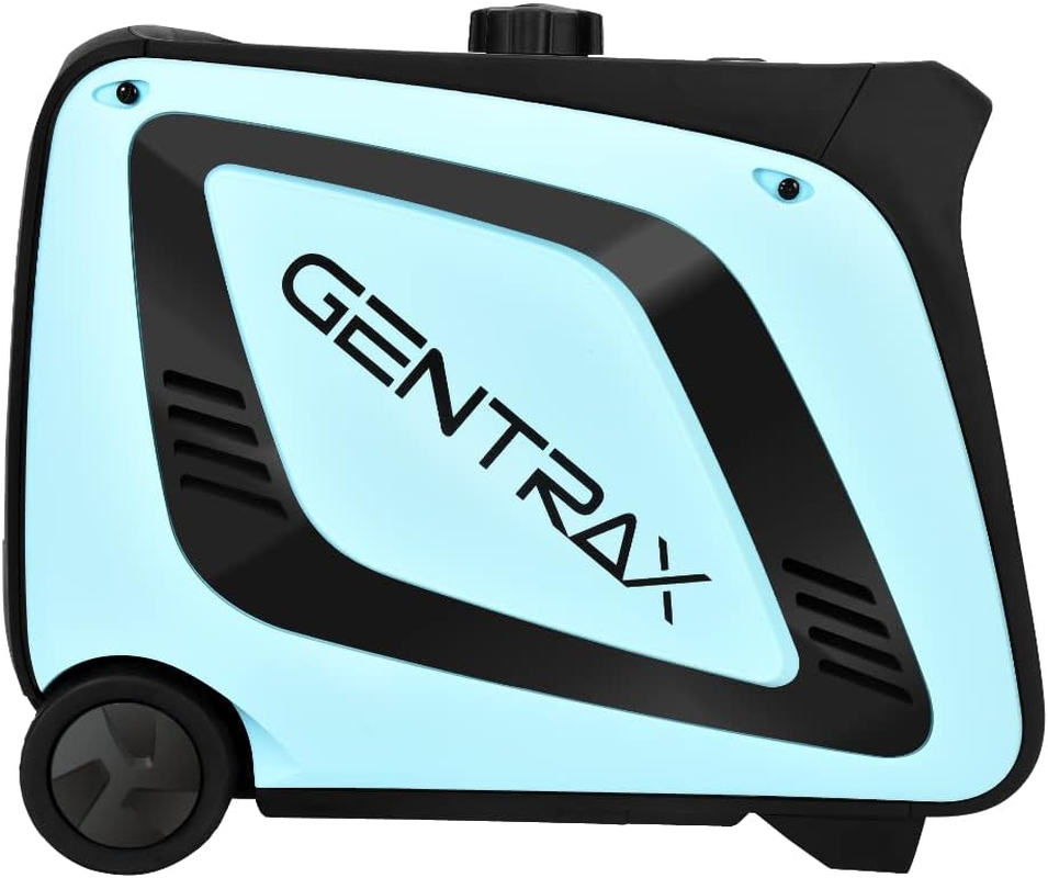 GENTRAX Inverter Generator 4.2KW Max, 3.5KW Rated, Portable Power Station for Camping, RV, and Home Backup with Quiet Operation, Wheels & Handle, Petrol Generator image number 3
