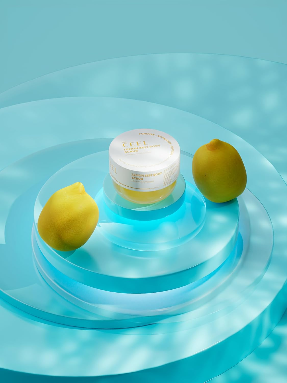 CEEL Lemon Extract Body Scrub 275 G &ndash; Moisturising, Nourishing & Purifying Exfoliant for Radiant Skin image number 6