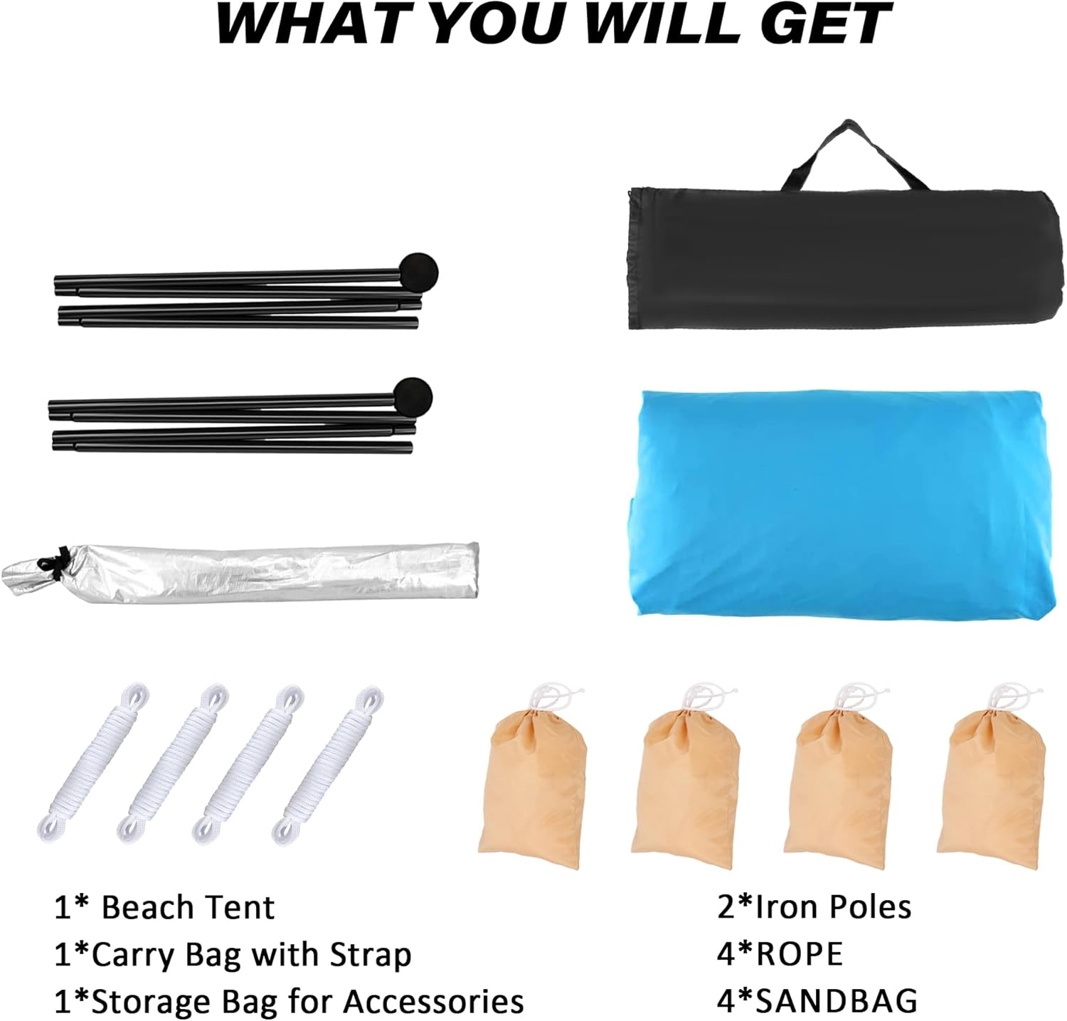 Beach Shelters Beach Tent image number 5