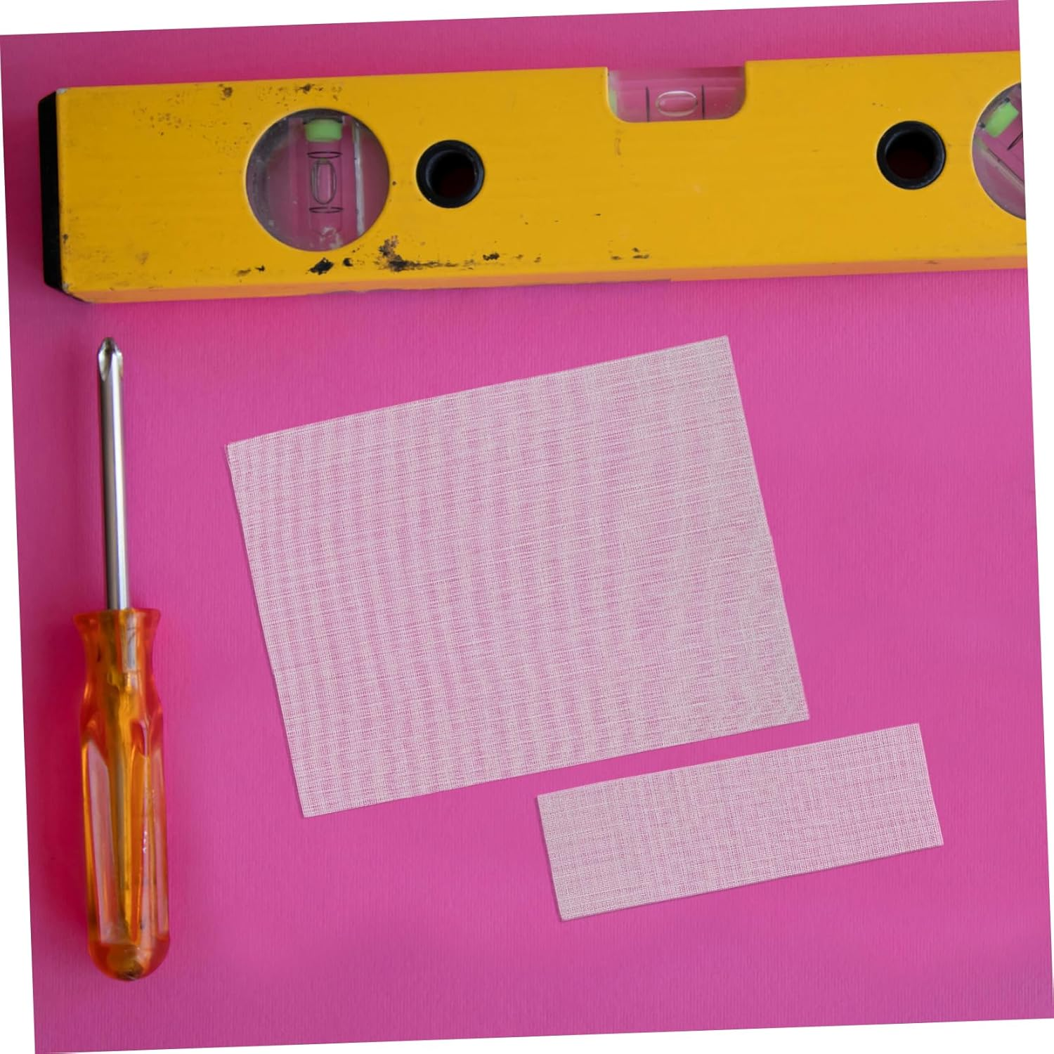 PLAFOPE 10Pcs Stainless Steel Plastic Repair Mesh Tungsten Wire Mesh Screen Car Bumper Crack Fixing Kit Automotive Repair Tool image number 4