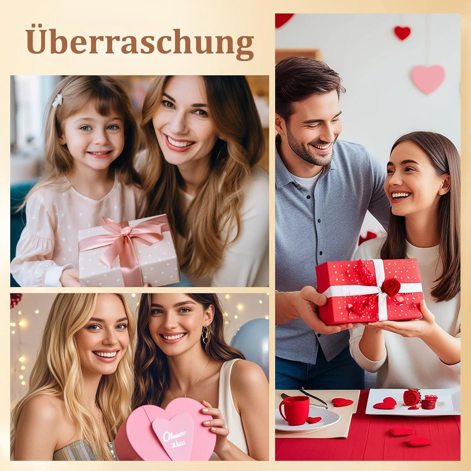 QESSUVNC Pack of 4 Large Banana Clips, Vintage Banana Clip Hair for Women and Girls, Suitable for Daily Life and Fashion Styling (Brown and Black) image number 2