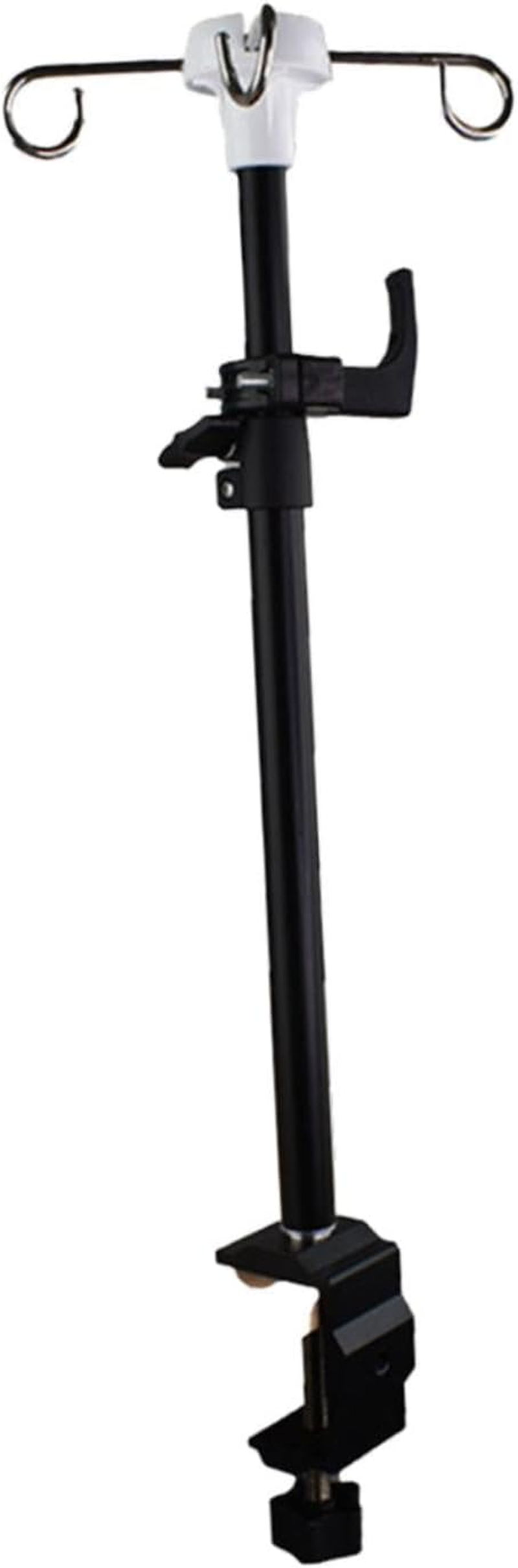 Perfk IV Pole Table Clamp Feeding Tube Holder Infusions Household Drip Bag Stand image number 2