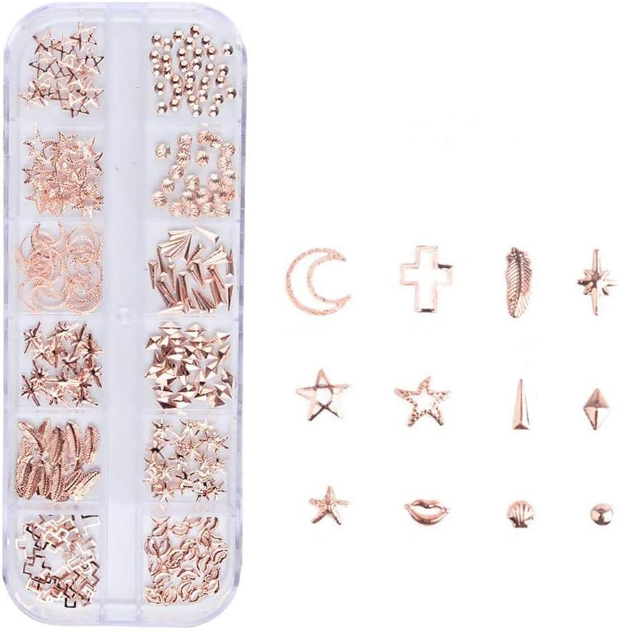 1 Box Nail Art Studs Rhinestones Diamonds Decoration Nail Art Stones Glitter Crystals Gems DIY Nails Face Makeup image number 1