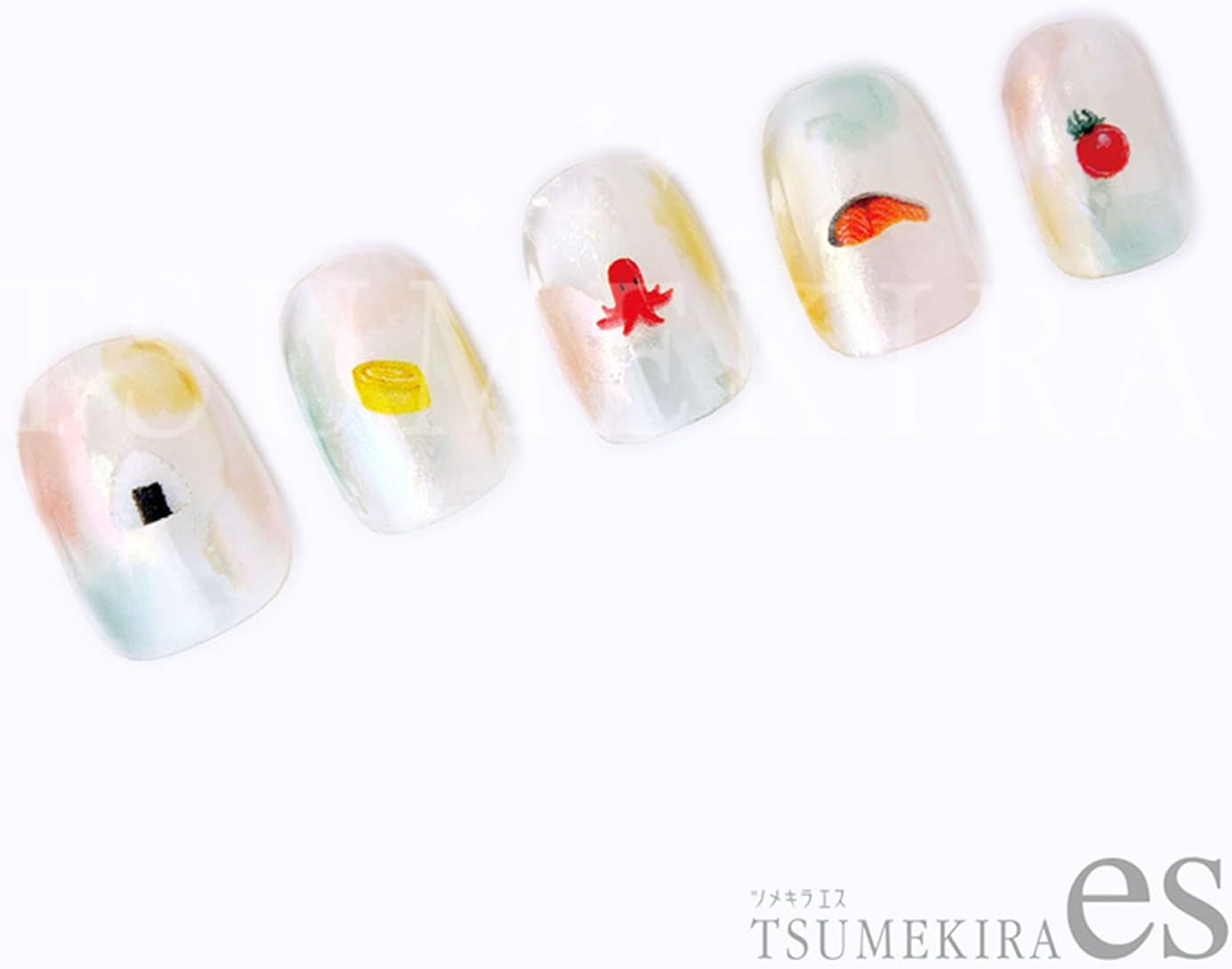 TSUMEKIRA ES-URA-102 Nail Sticker, ES, Rika Uranaka, Produce 2 O'Bento image number 3