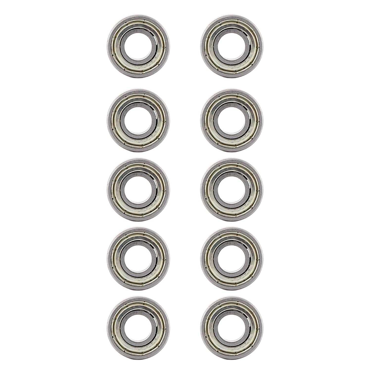 Bearing Steel High Efficiency Low Noise Miniature 698ZZ Ball Bearings for Industrial Machines, Cars [8X19X6Mm] image number 4