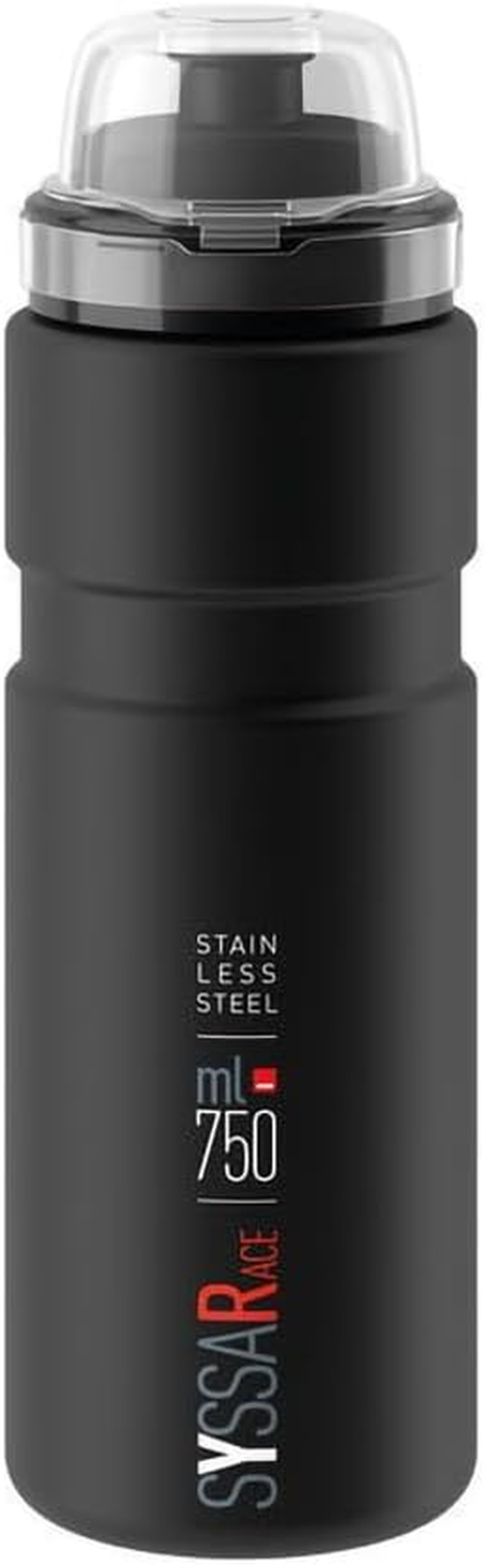Elite 2324370210 Unisex Adult Water Bottle, Matte Black, 750 Ml, Aluminium image number 1