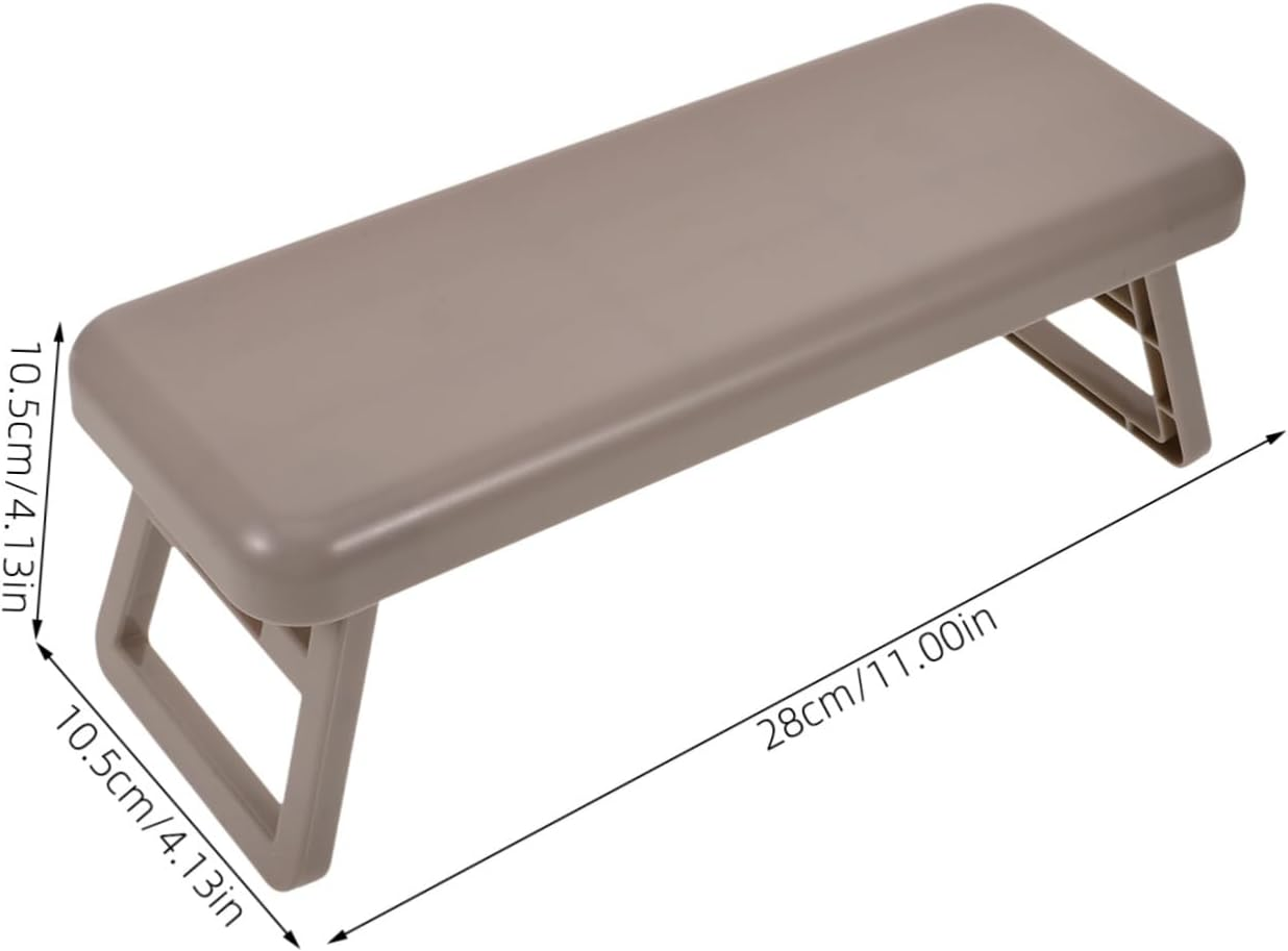 Minkissy Manicure Hand Pillow Nail Art Arm Rest Comfortable Wrist Support Brown image number 4