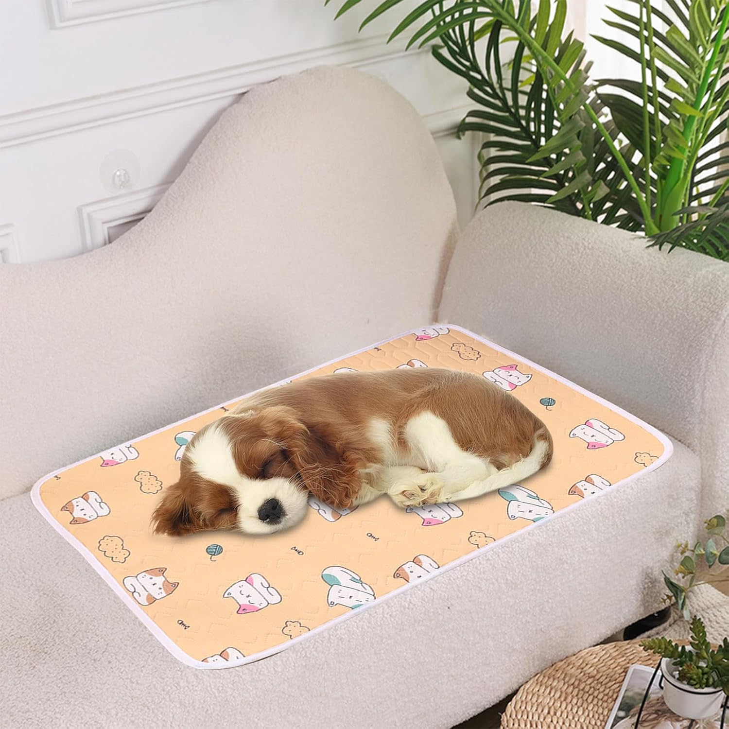 KASESSS Latex Cat Cooling Mat, Pet Cooling Mat Foldable, 50X40Cm Pet Cooling Mat for Cats, Cool Mat for Cats Dogs, Breathable Cat Cool Mat, Cat Cooling Pad Keep Pet Cool in Summer for Small Medium Pet image number 3