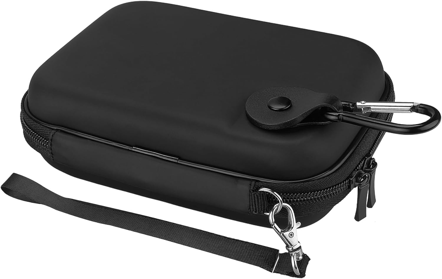 Lacdo Hard Drive Carrying Case for Toshiba Canvio Basics/Canvio Flex/Canvio Advance/Canvio Gaming Portable External Hard Drive 1TB 2TB 3TB 4TB 2.5 Inch HDD Shockproof Travel Bag, Black+Black image number 4
