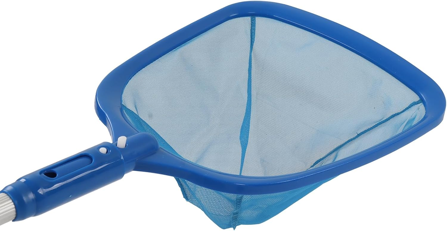Pool Skimmer Net with 16Ft Telescopic Pole, Heavy Duty Swimming Pool Cleansing Net for Leaves & Debris image number 3