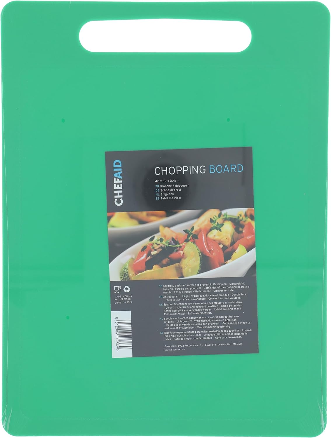 Chef Aid 4 Flexible Colour Coded Chopping Mats,Assorted,35Cm X 30Cm