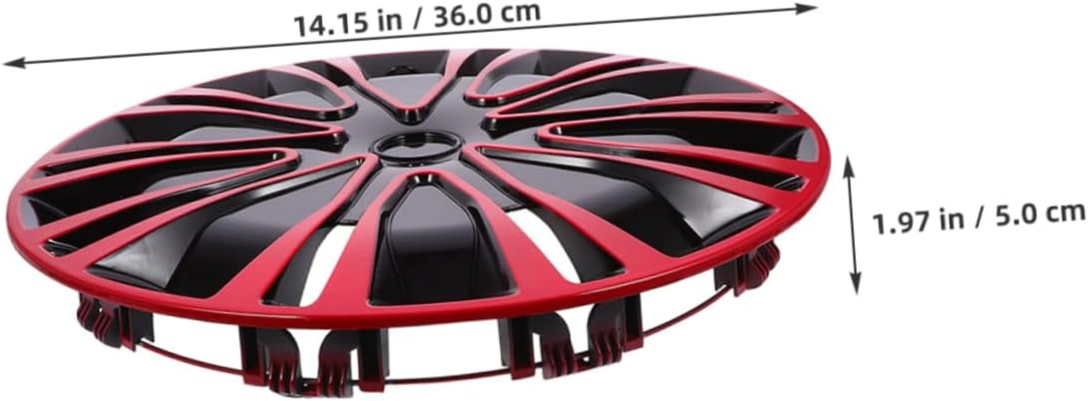 OSOLADY 2Pcs Car Wheel Hub Caps Decorative Wheel Rim Covers Fluorescent Tire Valve Caps Fit for Cars Trucks Suvs Automotive Accessories image number 4