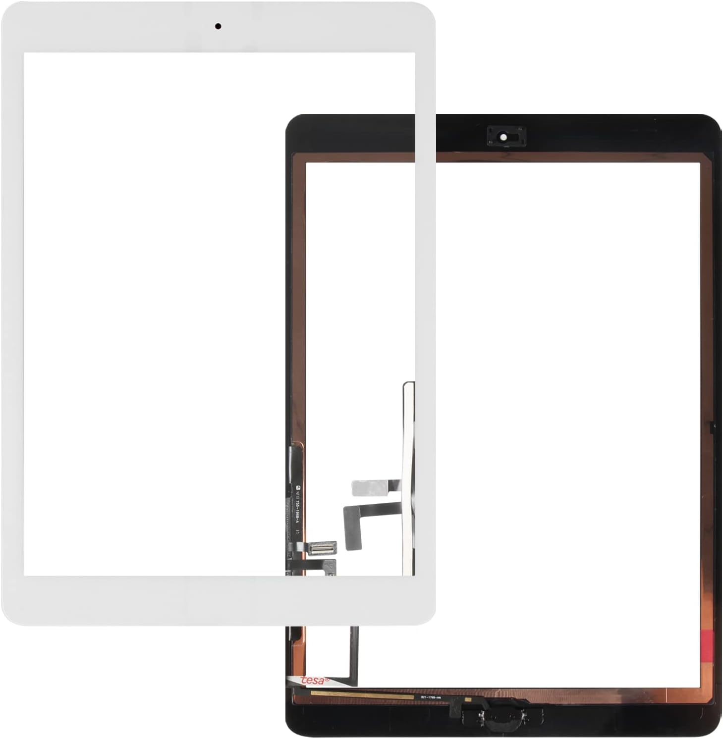 A1822 A1823 Screen Replacement, for Ipad 2017 5Th Generation Touch Screen 9.7 Inch Digiziter Touchscreen Glass Panel with Home Button & Repair Tools (Not LCD) image number 1