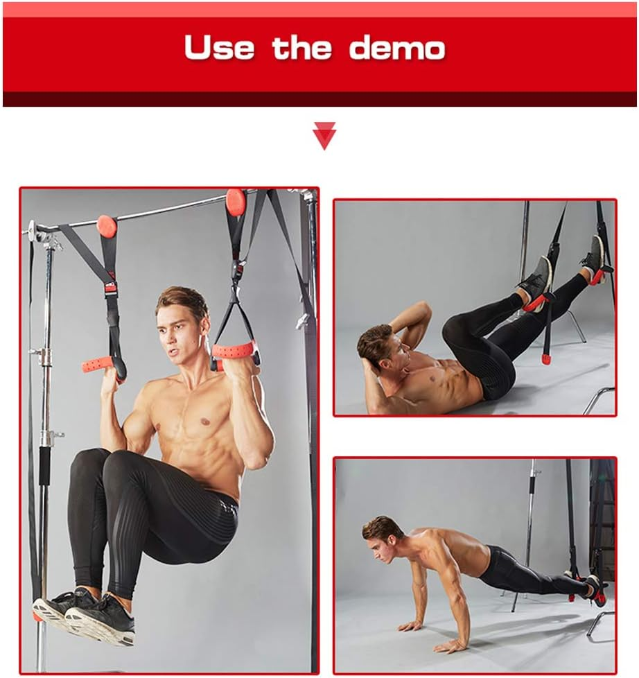 Feishibang Suspension Trainer Bodyweight Fitness for Full Body Workout Home Gym Resistance System image number 5