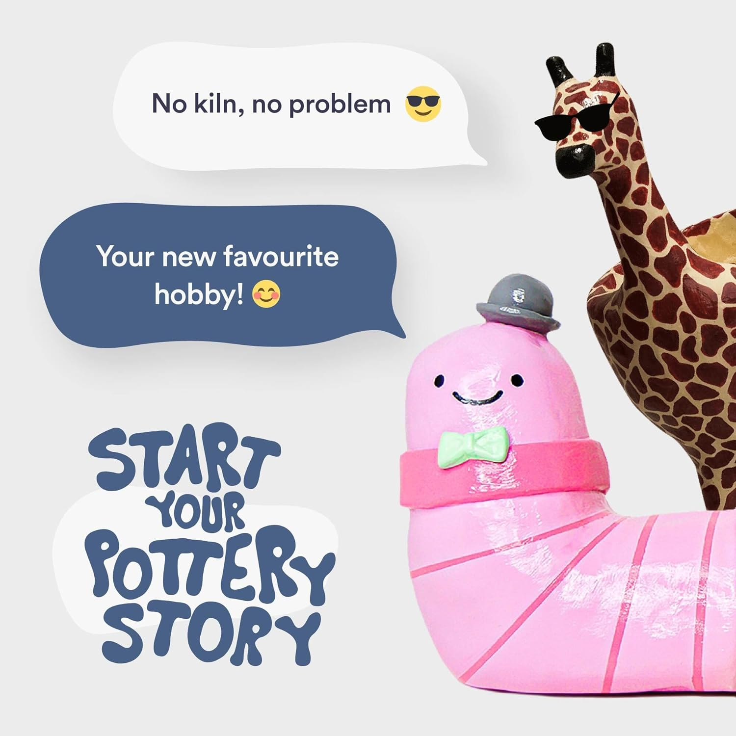 Sculpd Extra Clay Bag - 1Kg Air Dry Clay, Arts & Crafts image number 6