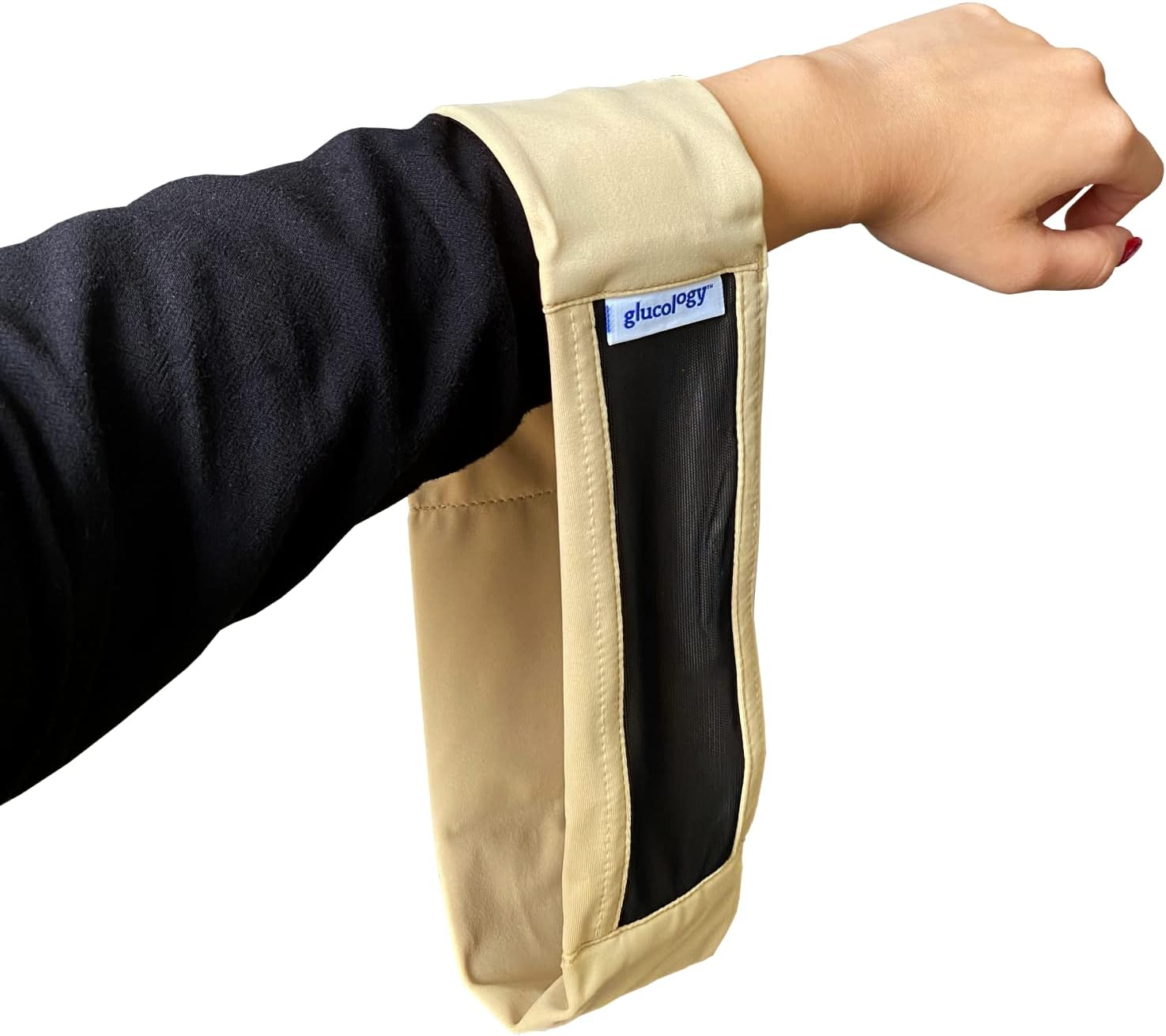 Glucology Insulin Pump Waist Belt | Fanny Pack for Running or Travel - Diabetic Supplies Pouch and Accessories for Men and Women - Slim, Discreet Design - (Large, L - 34'' to 47") image number 6