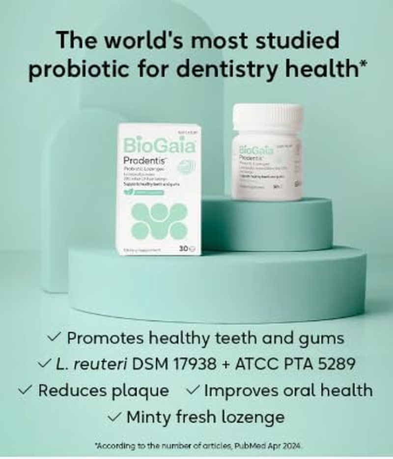 Biogaia Prodentis Lozenges Mint Flavour 30 Pk image number 2