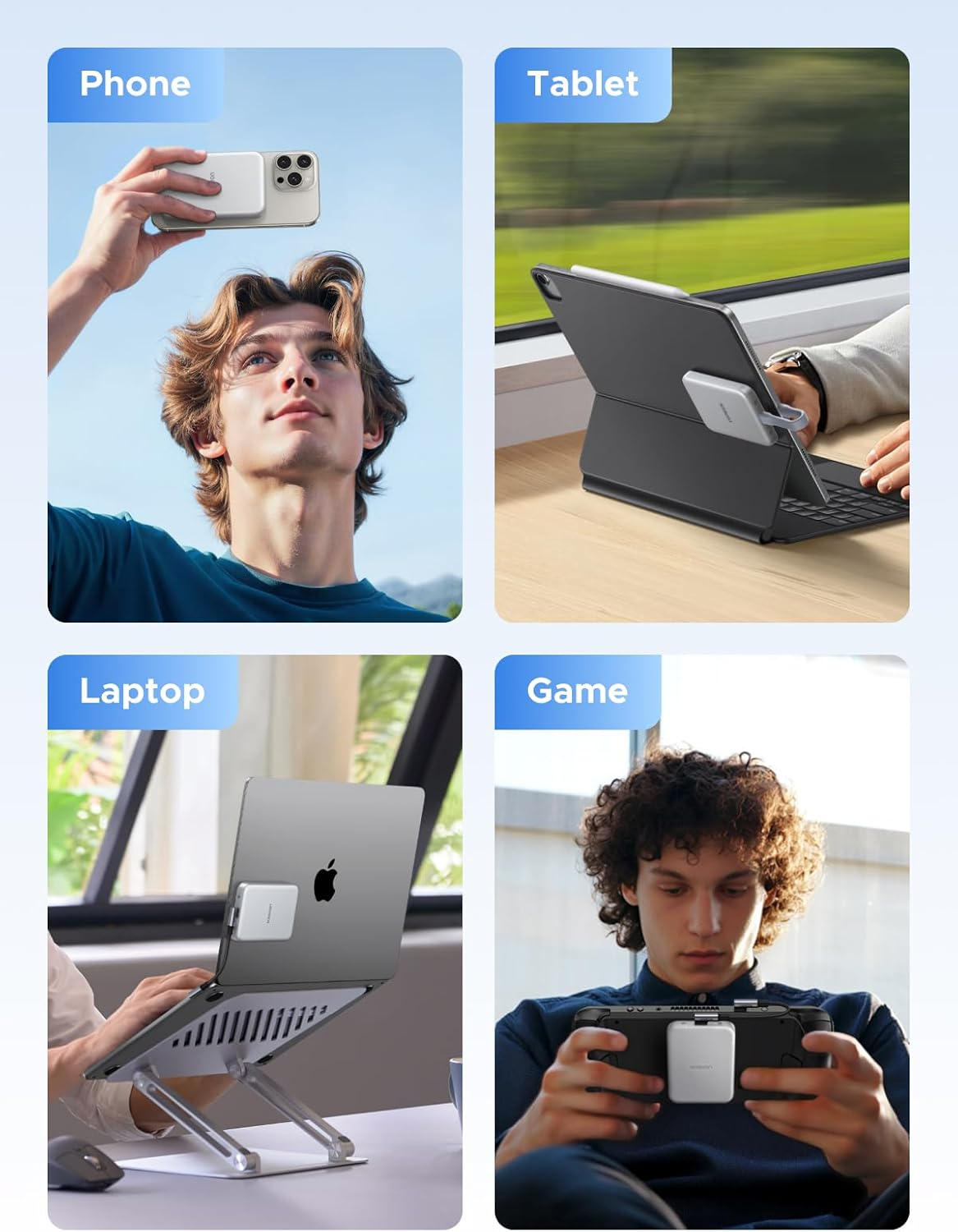 UGREEN Magnetic M.2 Nvme SSD Enclosure with Magsafe for Iphone 16 15 Pro Max, External SSD Case with PD100W 10Gbps USB C to NVME Adapter, Supports M and B&M Keys and Size 2230/2242 /2260/2280 Ssds image number 6