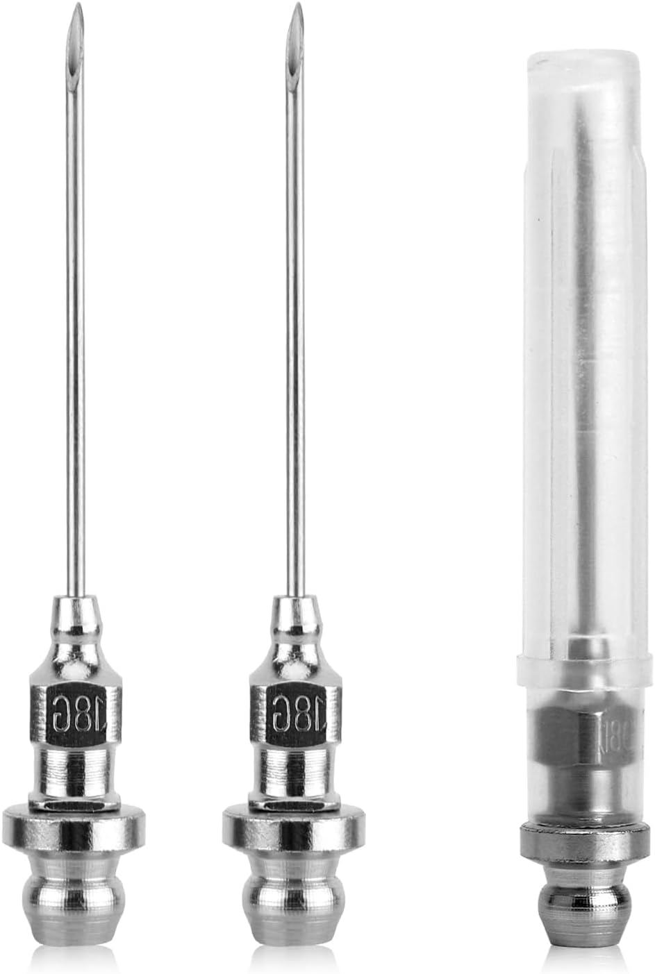 SAVITA 3Pcs Grease Injector Needles, Mini Bearing Grease Needle Nozzle Portable and Detachable Grease Needle for Ball Joints Needle Air Nozzle Injecting Grease Tool image number 6