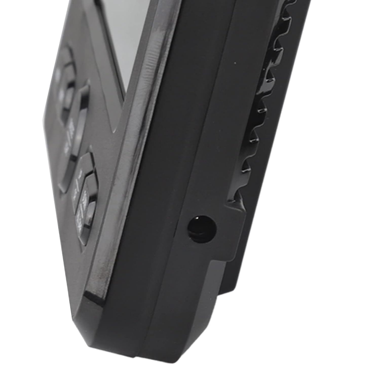 Digital Indoor with Color Screen Alarm - Accurate Temperature & Humidity for Home, Bedside Clock, (Black)