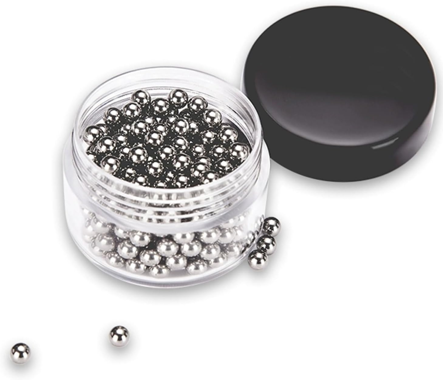 Xolixorium Decanter Cleaning Beads 1000Pcs Stainless Steel, Rustproof Reusable Cleaner Balls for Wine Decanter Carafe Glass Bottles Vase image number 5