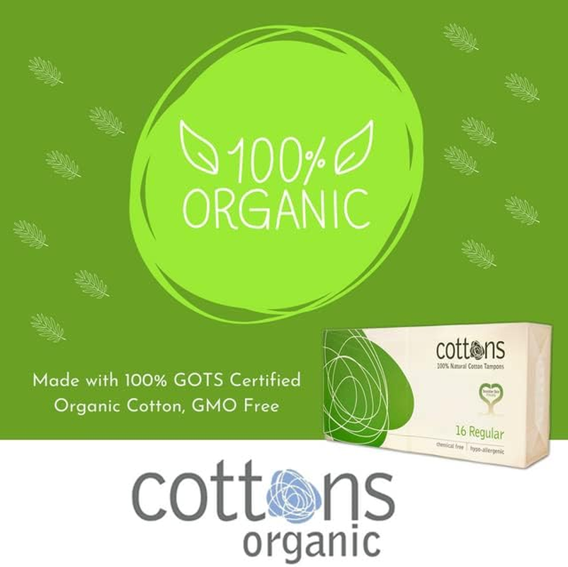 Cottons 16 Regular Tampons