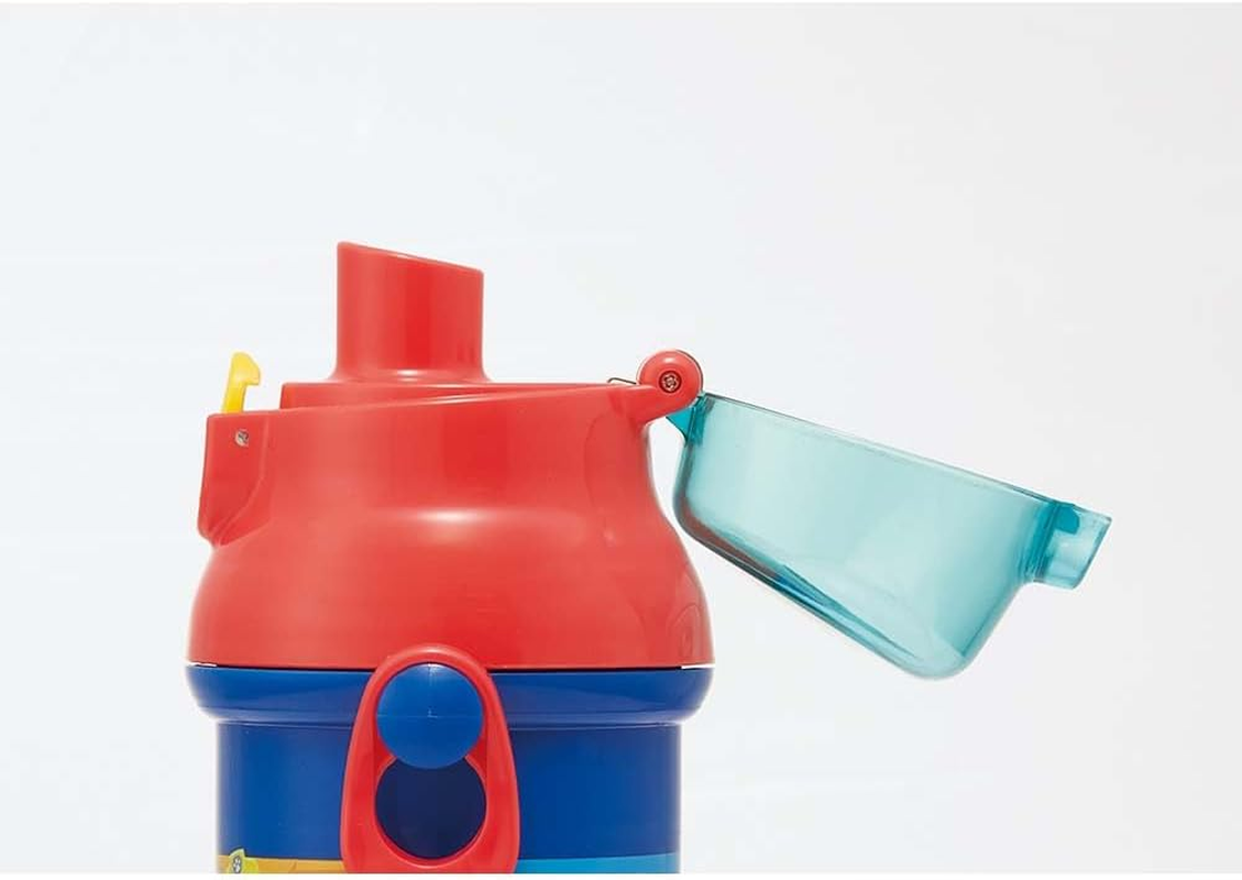 Skater PSB5SANAG-A Paw Patrol Water Bottle, 16.2 Fl Oz (480 Ml), for Kids, Antibacterial, Plastic, Kid-Friendly Lightweight, Made in Japan image number 5