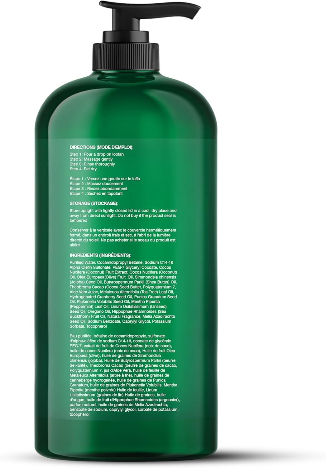 Botanic Hearth Tea Tree Body Wash Helps Nail Conditions Athletes Foot Ringworms Jock Itch & Body Odor Soothes Itching & Promotes Healthy Skin and Feet Naturally Scented 16Fl Oz image number 5