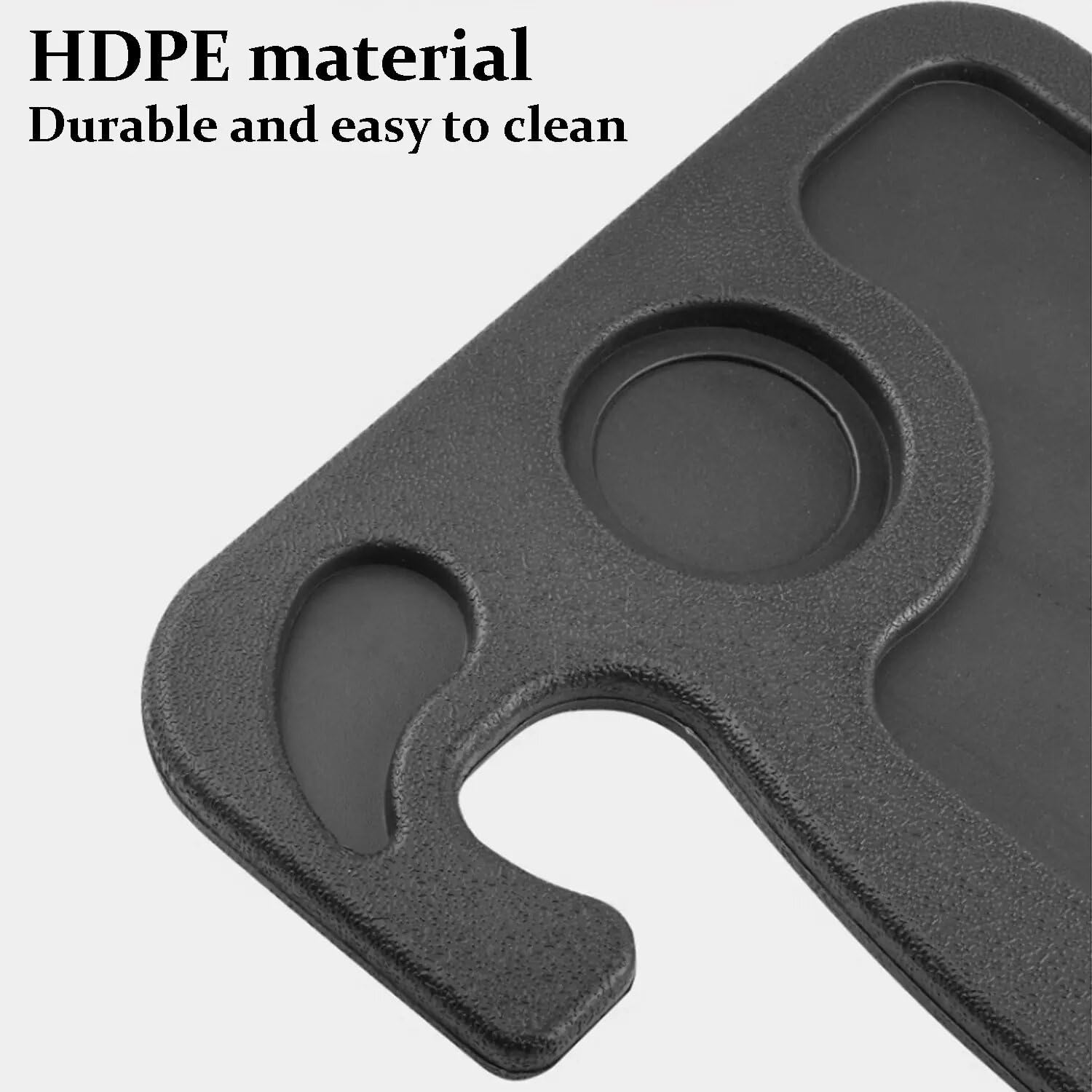 Car Steering Wheel Tray Table Laptop Stand Desk Food Drink Holder image number 1