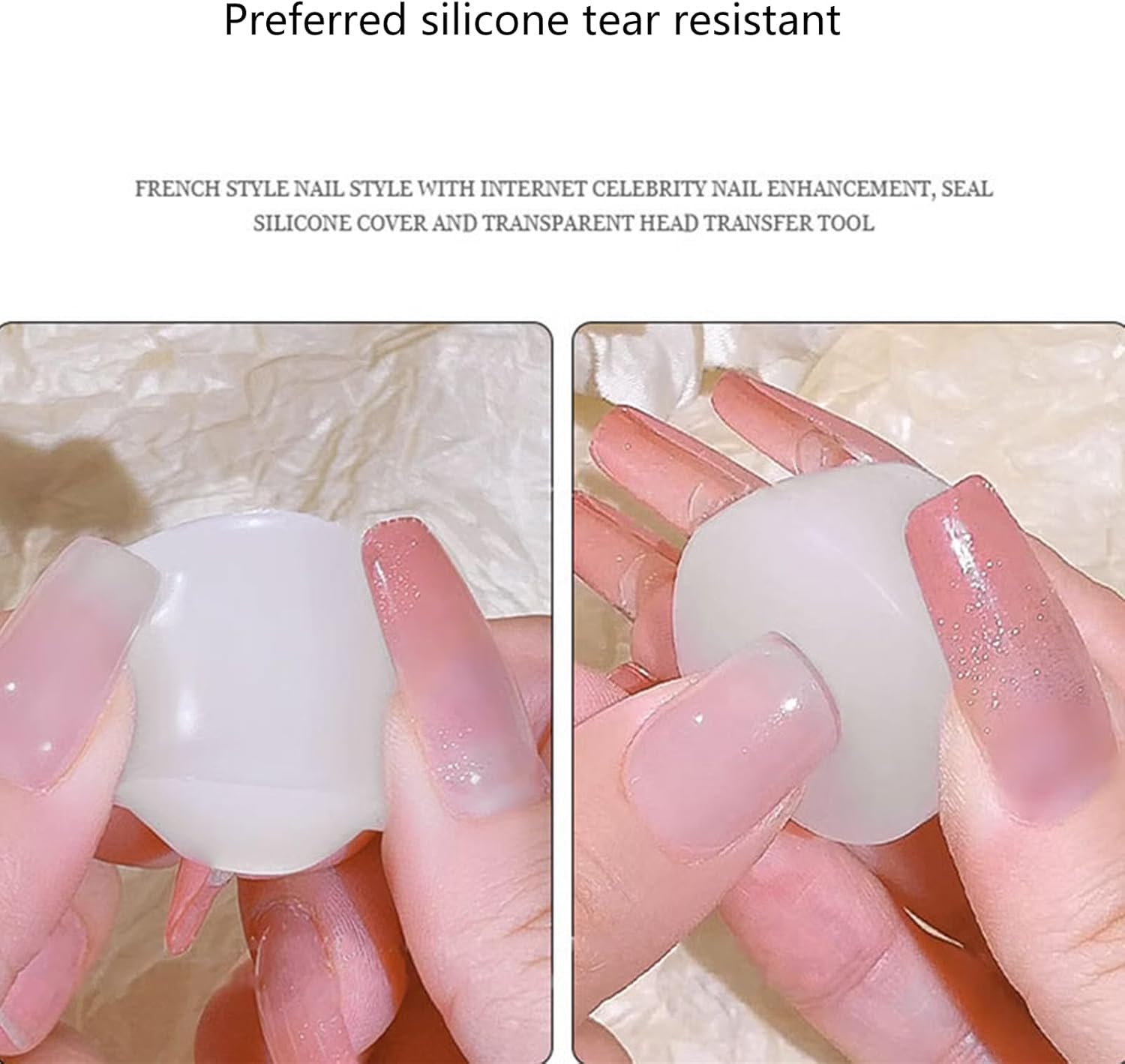 Versatile Stamping Silicone Stamper with Scraper for or Salon Use image number 1