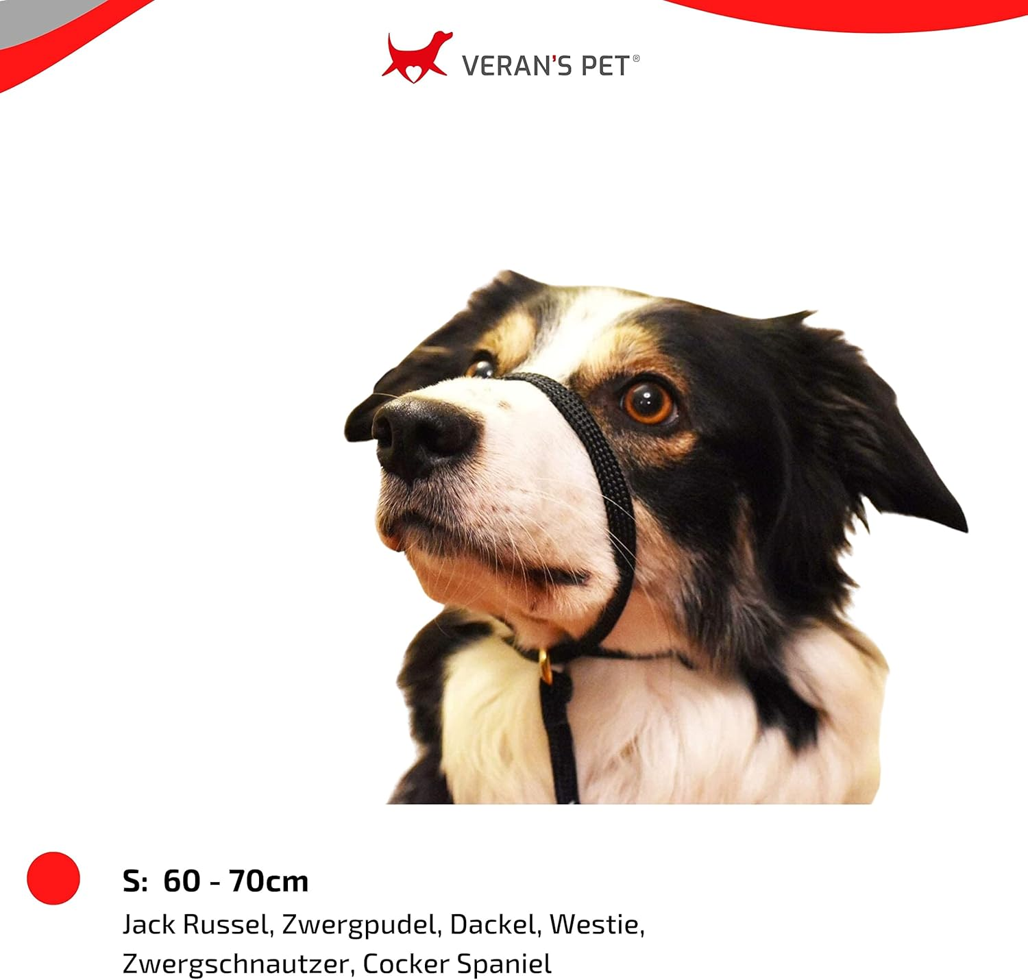 Premium Dog Harness &ndash; Training Collar Lovely Anti-Pull Harness Guaranteed Reduces Aggression Anti-Bark Collar Head Holster for Small to Large Dogs Black image number 4