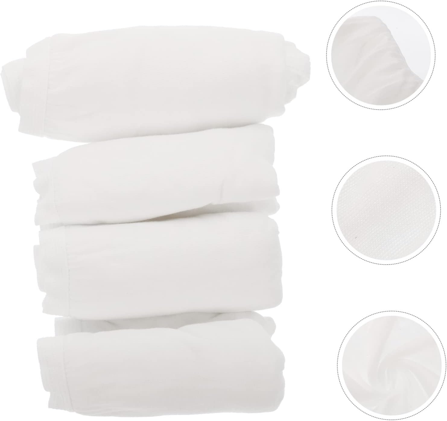 4Pcs Disposable Postpartum Maternity Panties White XXL Flexible Soft Elastic Underwear for Pregnant Women Postnatal Care Comfortable Breathable image number 2