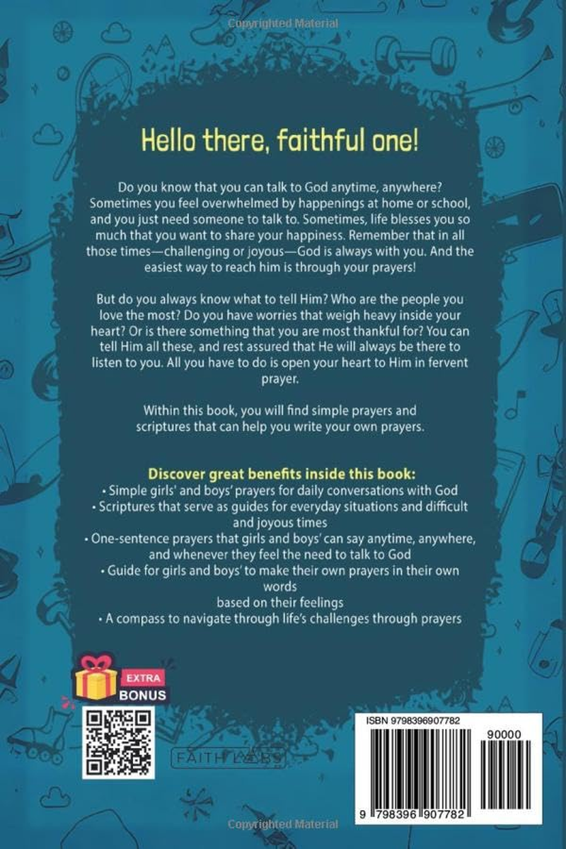 Daily Prayer Book for Boys: Collection of Prayers for Boys to Inspire Courage and Bravery with God image number 1