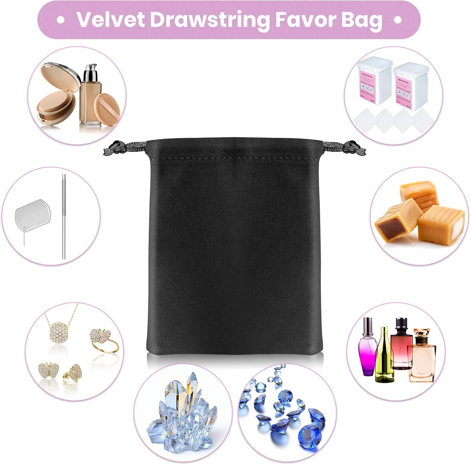 1 PCS Large Lash Mirror for Eyelash Extension Supplies+1 PCS Storage Bag,Stainless Steel Light-Weight Detachable Eyelash Mirror for Extensions,Makeup Inspection Mirror for Lash Tech Supplies(Silver) image number 3