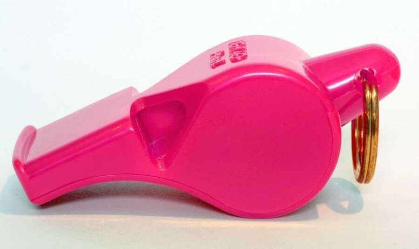 Fox 40 Pearl Official Whistle with Lanyard, Pink image number 3