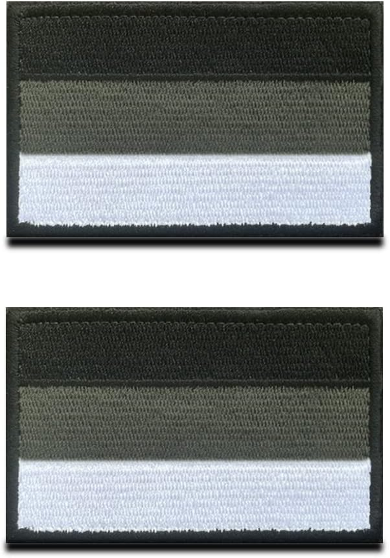 2 Pcs China Chinese Flag Patches, Tactical Embroidery CN Applique Emblem Military Patch with Hook and Loop Fastener for Hats Backpack Jackets Clothes Uniform Vest National Patch Collect