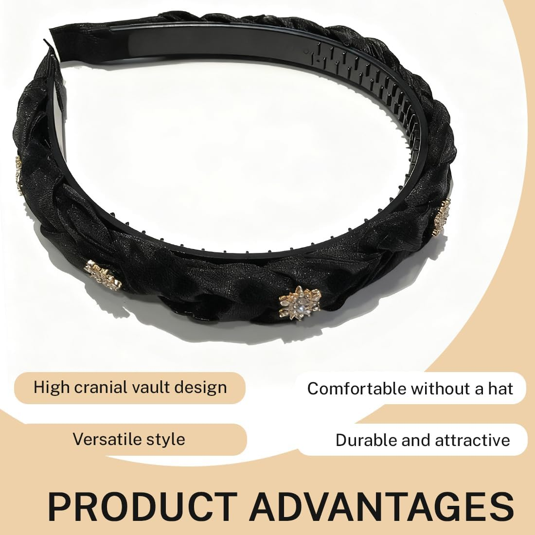 Velvet Headband Black Dirndl Headband Women'S Dirndl Jewellery Costume Jewellery Beer Festival Costume Dirndl Outfit Accessories Oktoberfest Accessories Headband Oktoberfest Women image number 2