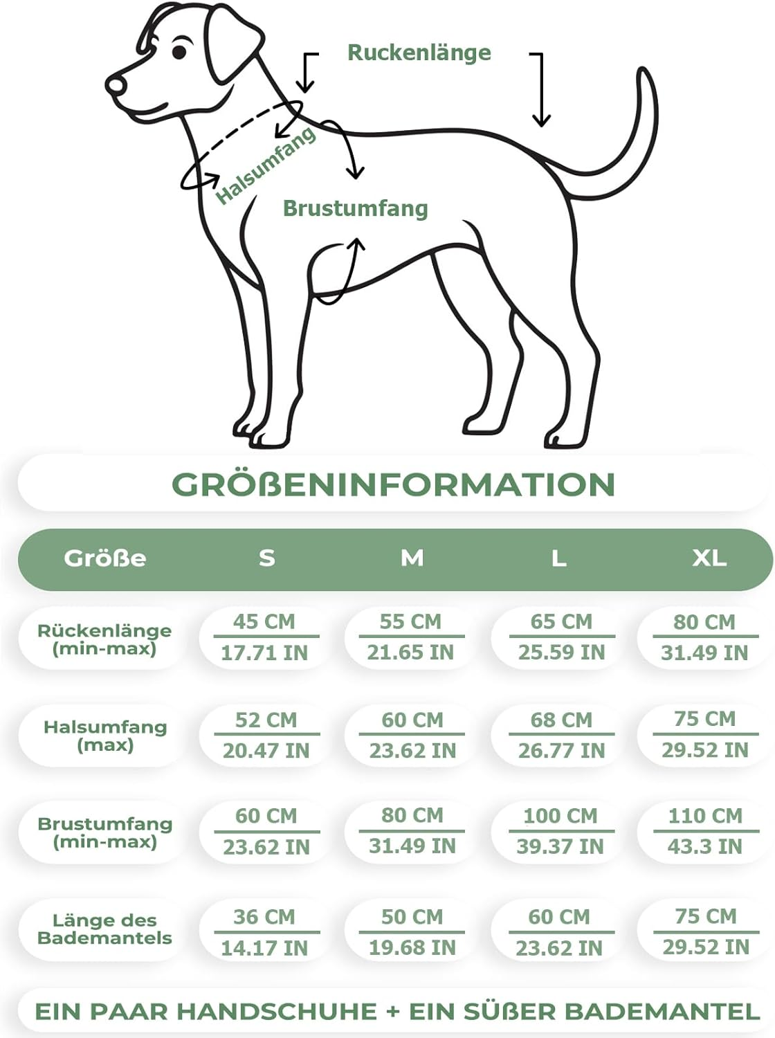 Dog Bathrobe, Quick Drying Microfibre Bath Towel, Bibykivn Adjustable Dog Towel with Velcro Closure, Absorbent Dog Bathrobe with Hat for Large Medium Dogs (S, Green) image number 2