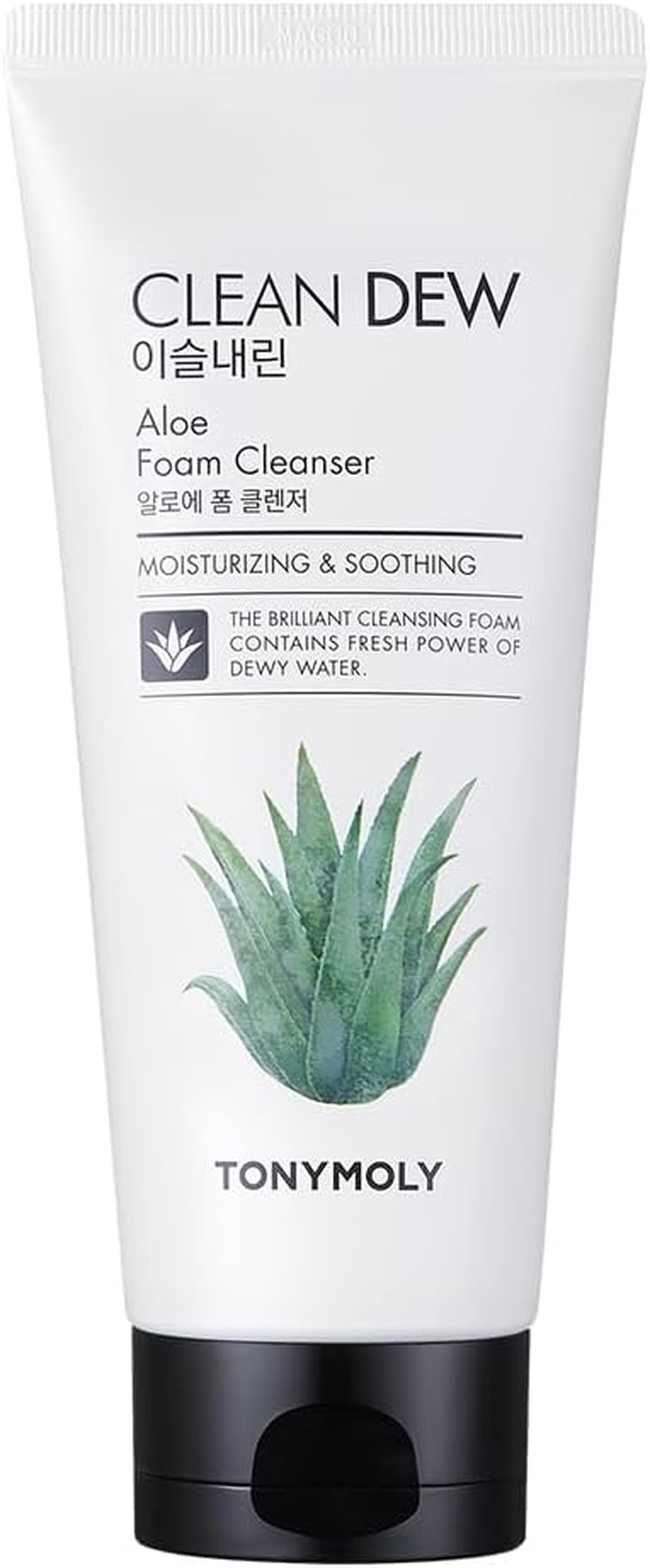 Tonymoly Clean Dew Aloe Foam Cleanser, 180 Ml image number 1