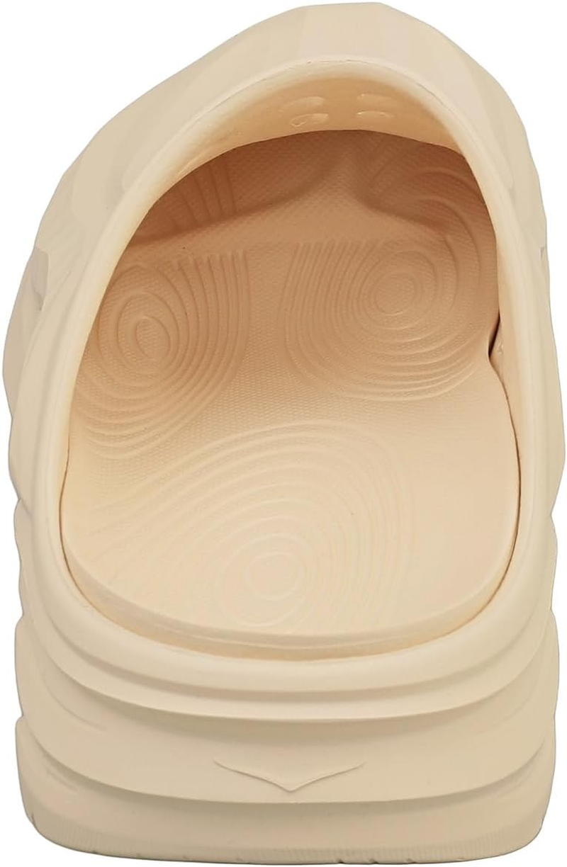 HOKA Unisex-Adult Ora Recovery Mule Slide Sandal, Vanilla/Vanilla, 12 Women/10 Men image number 3