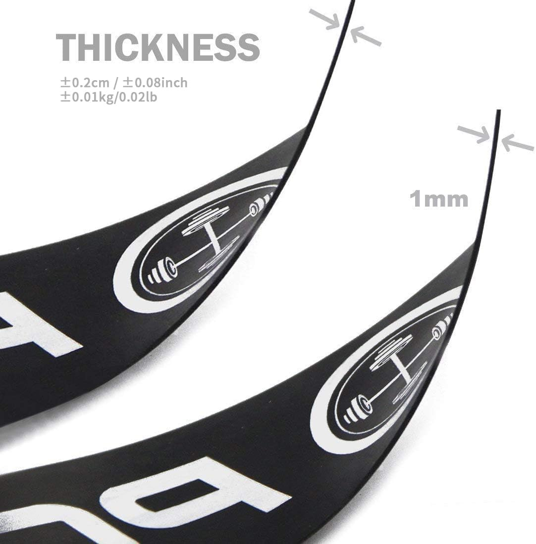 POWER GUIDANCE Muscle Floss Bands - Compression Bands - Mobility & Recovery Bands - for Improving Movement, Increasing Circulation & Reducing Soreness - Black And Red Combo image number 6