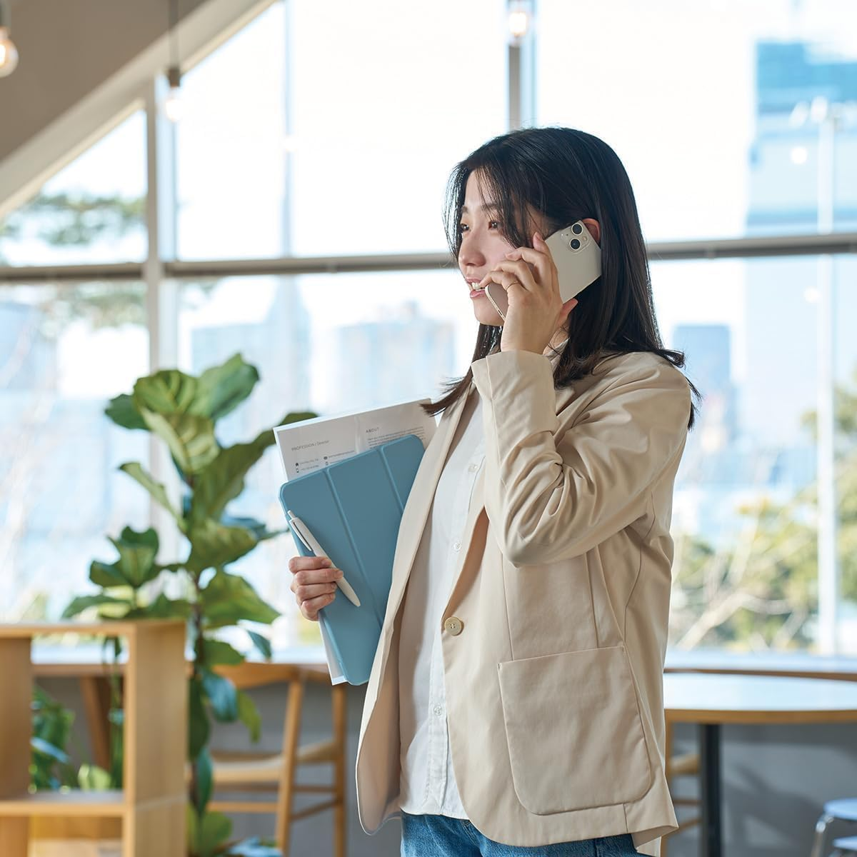 Mitsubishi Pencil HSXNSL075P.1 Permanent Ballpoint Pen Jet Stream Light Touch Ink 5 Pack 0.7 Shell White image number 4