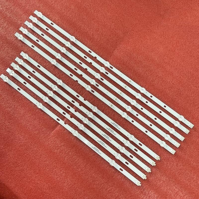 LED Backlight Strip 9LED for KJ55D09-ZC22AG-07E 303KJ550051 DJT55SH Djt55Sh ST-5530US 55LU1207 KJ55D09-ZC22AG-05/07/01/01E (Color : 5Set for 5 TV) image number 2