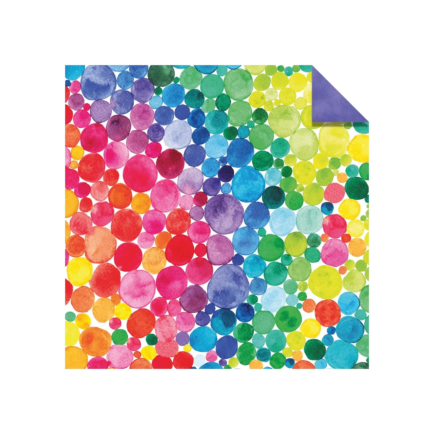 Origami Paper 500 Sheets Rainbow Watercolors 6" (15 Cm): Tuttle Origami Paper: High-Quality Double-Sided Origami Sheets Printed with 12 Different Designs (Instructions for 5 Projects Included) image number 5