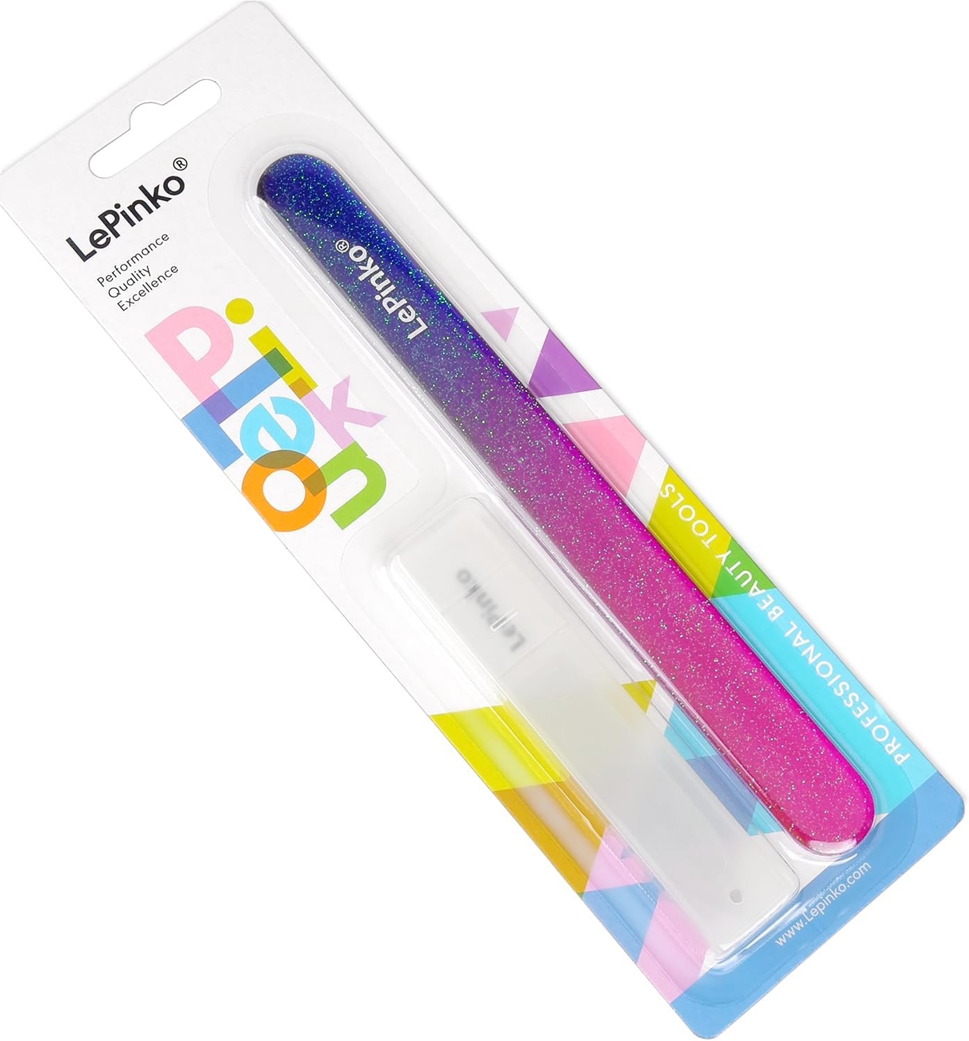 Long Lasting Nail File and Buffer Set, Rose Red Powder&hellip; image number 1