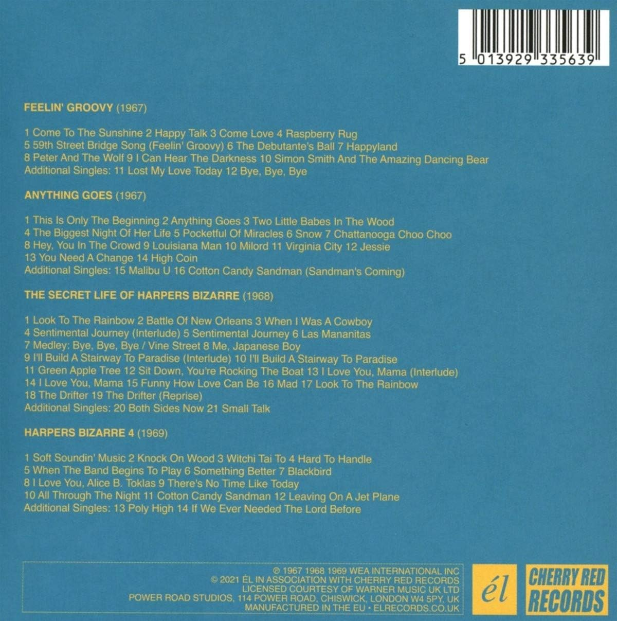 Come to the Sunshine ~ the Complete Warner Brothers Recordings: 4CD Capacity Wallet