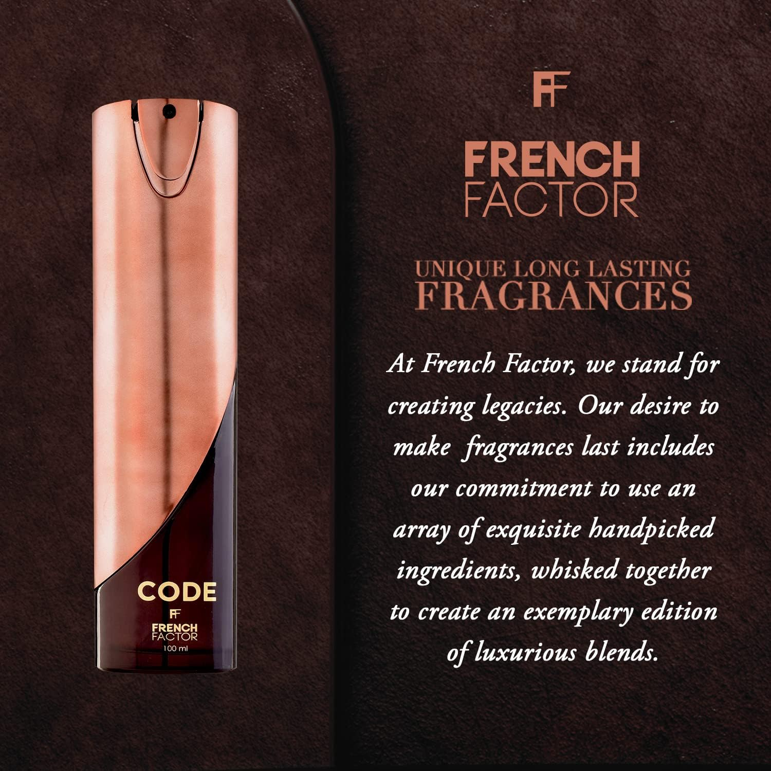 French Factor Code Perfume for Men 100Ml image number 3