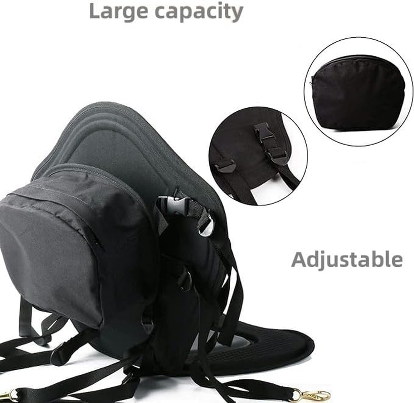 Kayak Seat Bag,Detachable Storage Bag,Water Resistant Seat Back Pocket,Storage Organizer,Kayak Accessories Pouch for Paddle Board, Kayak Seat, Canoeing,Fishing Boat Seat image number 1